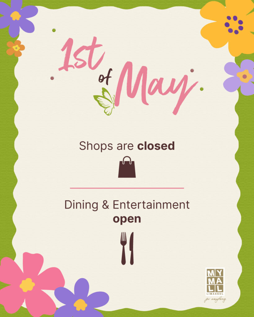 my mall 1st of may