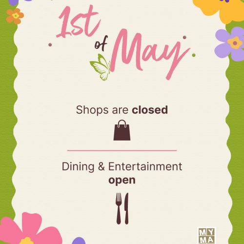 my mall 1st of may
